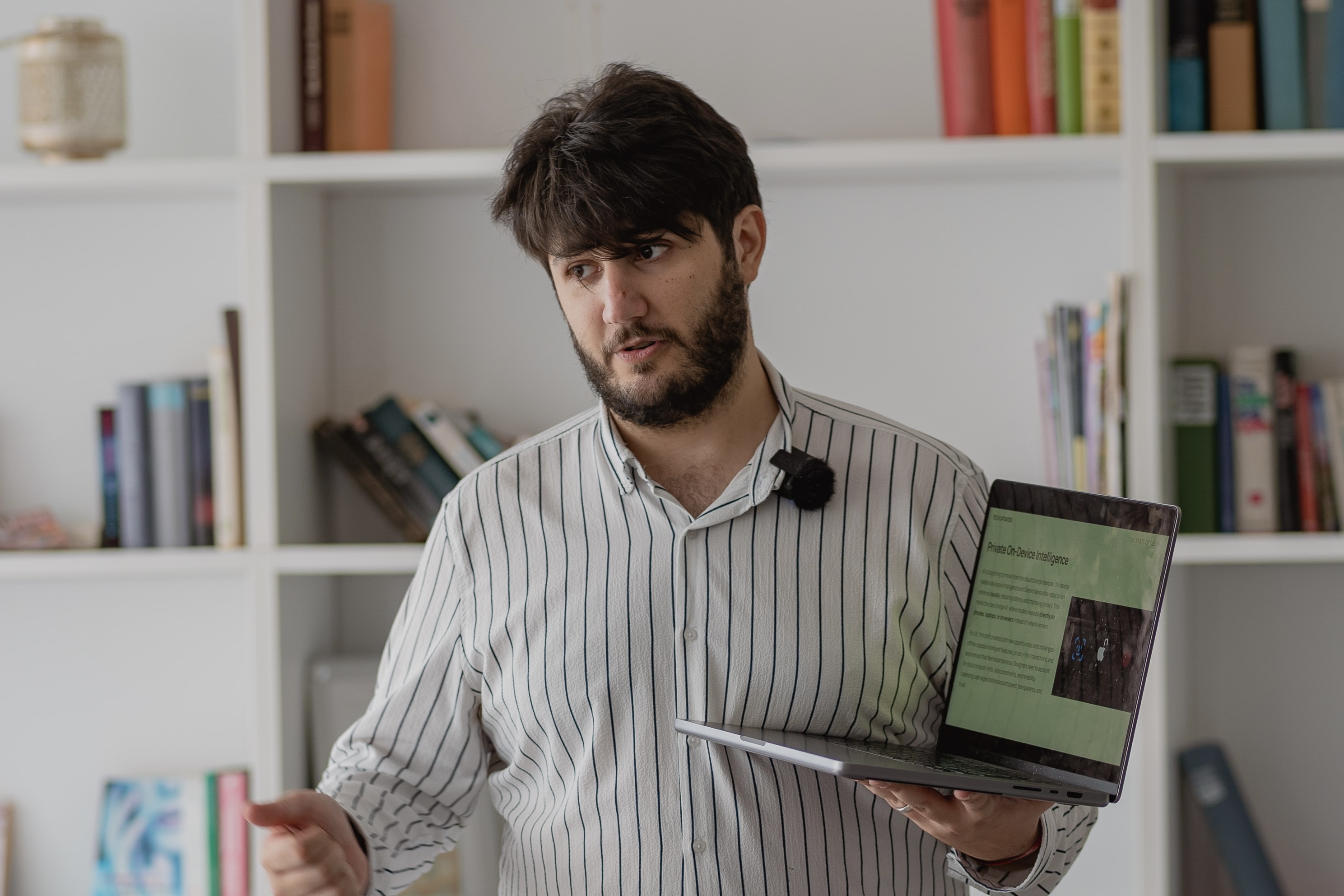 Ali, founder of Pistacio